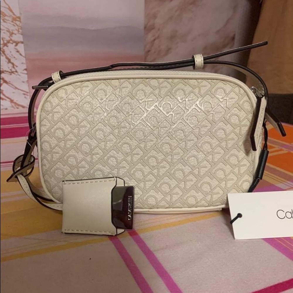 Calvin Klein, white,small